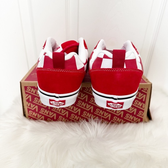VANS Knu Skool Mega Check Red BRAND NEW - Picture 7 of 13